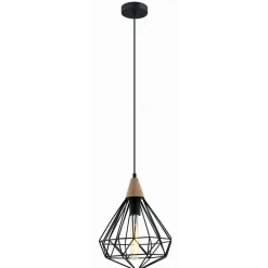 Sklep Kaja Lampa wisząca z czarnym kloszem MDM-2591/1S BK MAELLE | Kaja Flash Sale