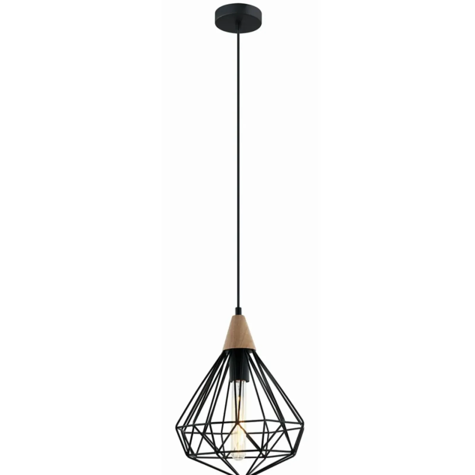 Sklep Kaja Lampa wisząca z czarnym kloszem MDM-2591/1S BK MAELLE | Kaja Flash Sale