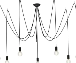 Sklep Kaja Lampa wisząca z mi przewodami, pająk 6785 SPIDER | Kaja czarny Clearance