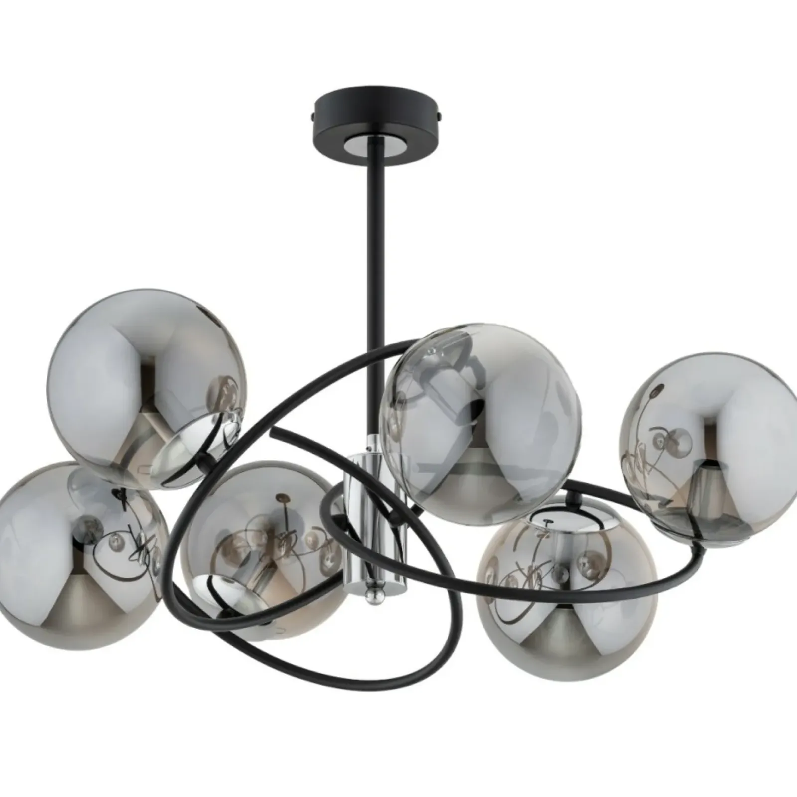 Sklep Kaja Lampa wisząca z dekoracyjnymi kloszami AL 63236 z serii WIROMAT Best