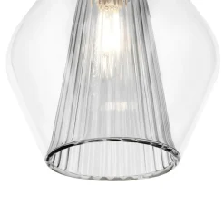 Sklep Kaja Lampa wisząca z dekoracyjnym kloszem P003PL-01G1 z serii COPITA złoty Fashion
