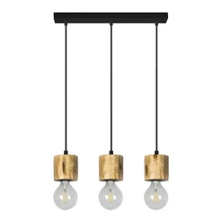 Sklep Kaja Lampa wisząca z drewnianymi oprawkami E27 71689304 PINO | Kaja Cheap