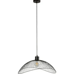 Sklep Kaja Lampa wisząca z drucianym kloszem PND-1702-1-L-B NUNEZ | Kaja Clearance