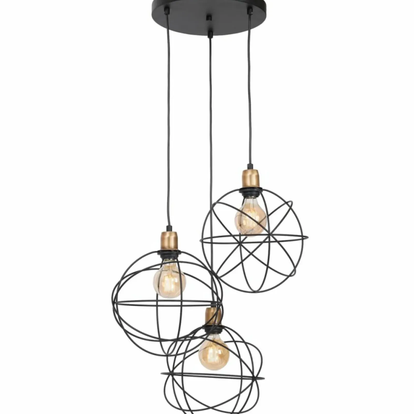 Sklep Kaja Lampa wisząca z drucianymi kloszami LX 957 GERID | Kaja Oświetlenie Hot