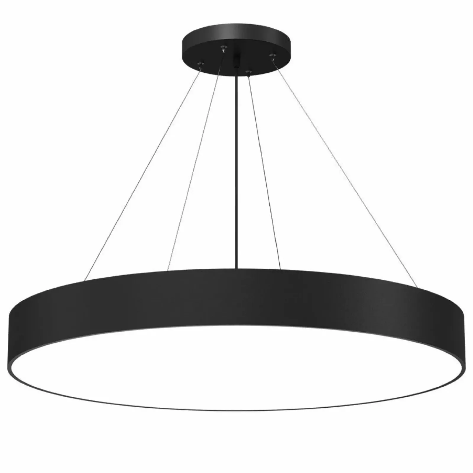 Sklep Kaja Lampa wisząca z dużym abażurem ⌀80cm ANT 5212 SENGO | Kaja Oświetlenie Fashion
