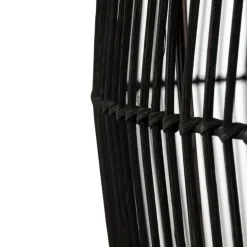 Sklep Kaja Lampa wisząca z dużym, plecionym abażurem 11168 HAITI | Kaja Cheap
