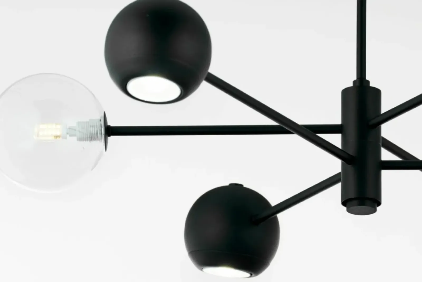 Sklep Kaja Lampa wisząca z dwoma rodzajami kloszy JUP 1995 MO6 CZ TR MOKA | Kaja New