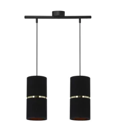 Sklep Kaja Lampa wisząca z dwoma wąskimi abażurami 32-19776 GINA | Kaja Shop