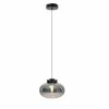 Sklep Kaja Lampa wisząca z dymionym, płaskim kloszem MX P0515 MOONSTONE | Kaja Fashion