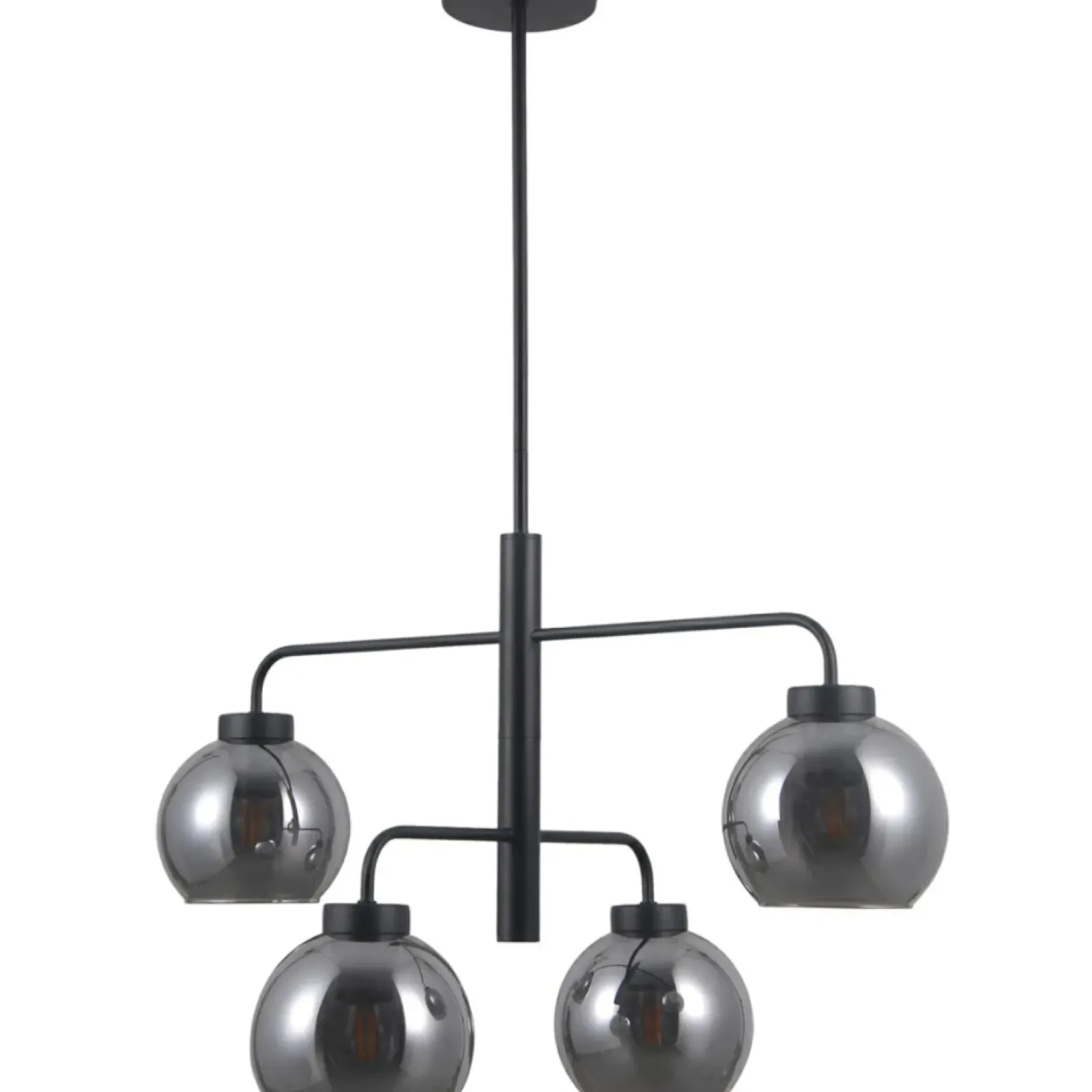 Sklep Kaja Lampa wisząca z dymionymi kloszami PND-28028-4D POGGI | Kaja New