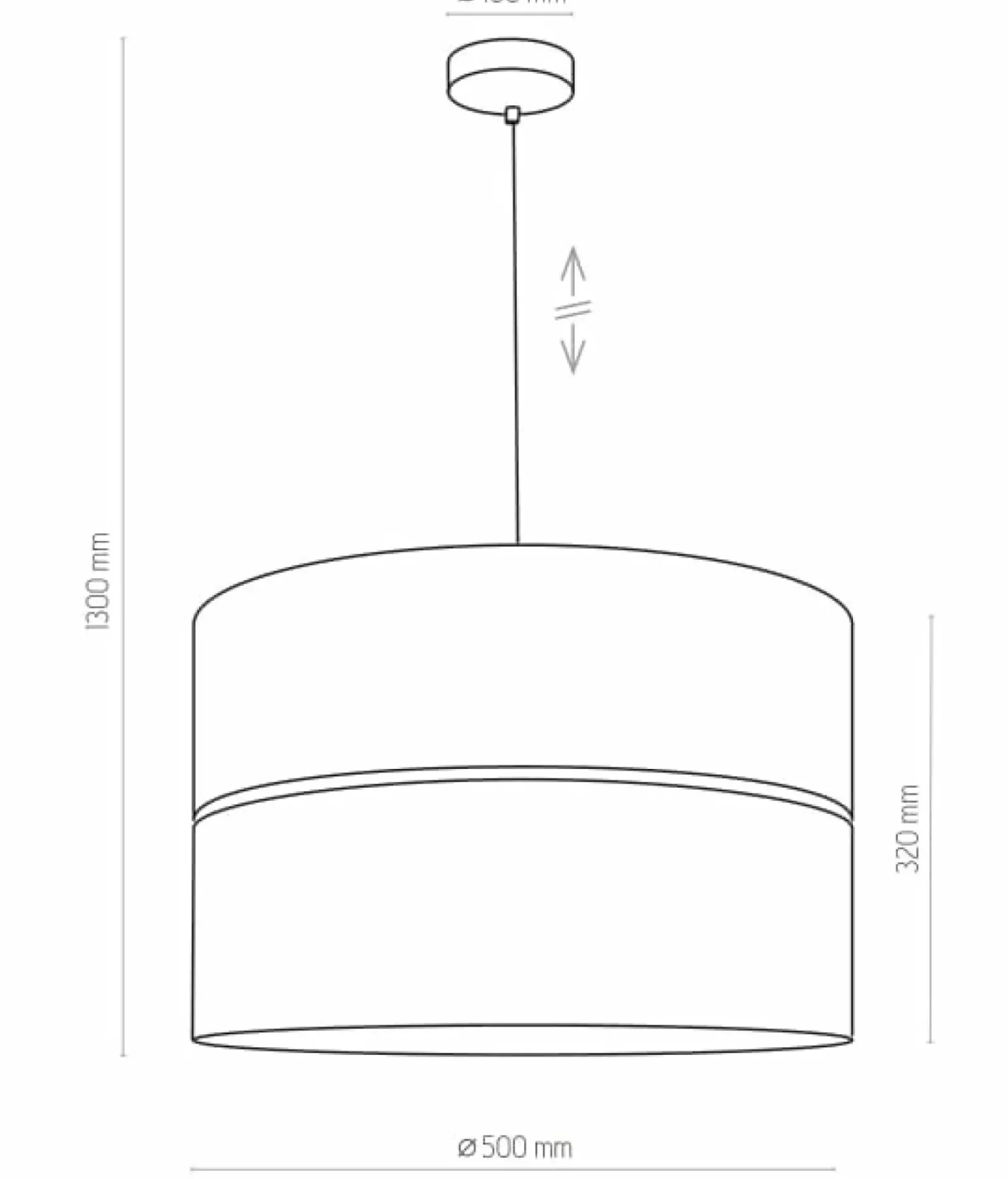 Sklep Kaja Lampa wisząca z eleganckim abażurem TK 4346 HILTON | Kaja Oświetlenie Cheap