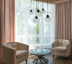 Sklep Kaja Lampa wisząca z grafitowymi kloszami K-4875 HORIK | Kaja Oświetlenie Outlet