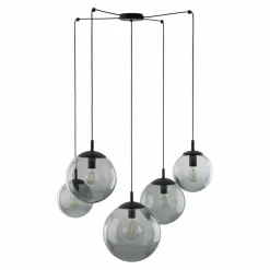 Sklep Kaja Lampa wisząca z grafitowymi kloszami TK 5382 ESME GRAPHITE | Kaja Clearance