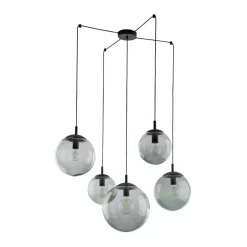 Sklep Kaja Lampa wisząca z grafitowymi kloszami TK 5382 ESME GRAPHITE | Kaja Clearance