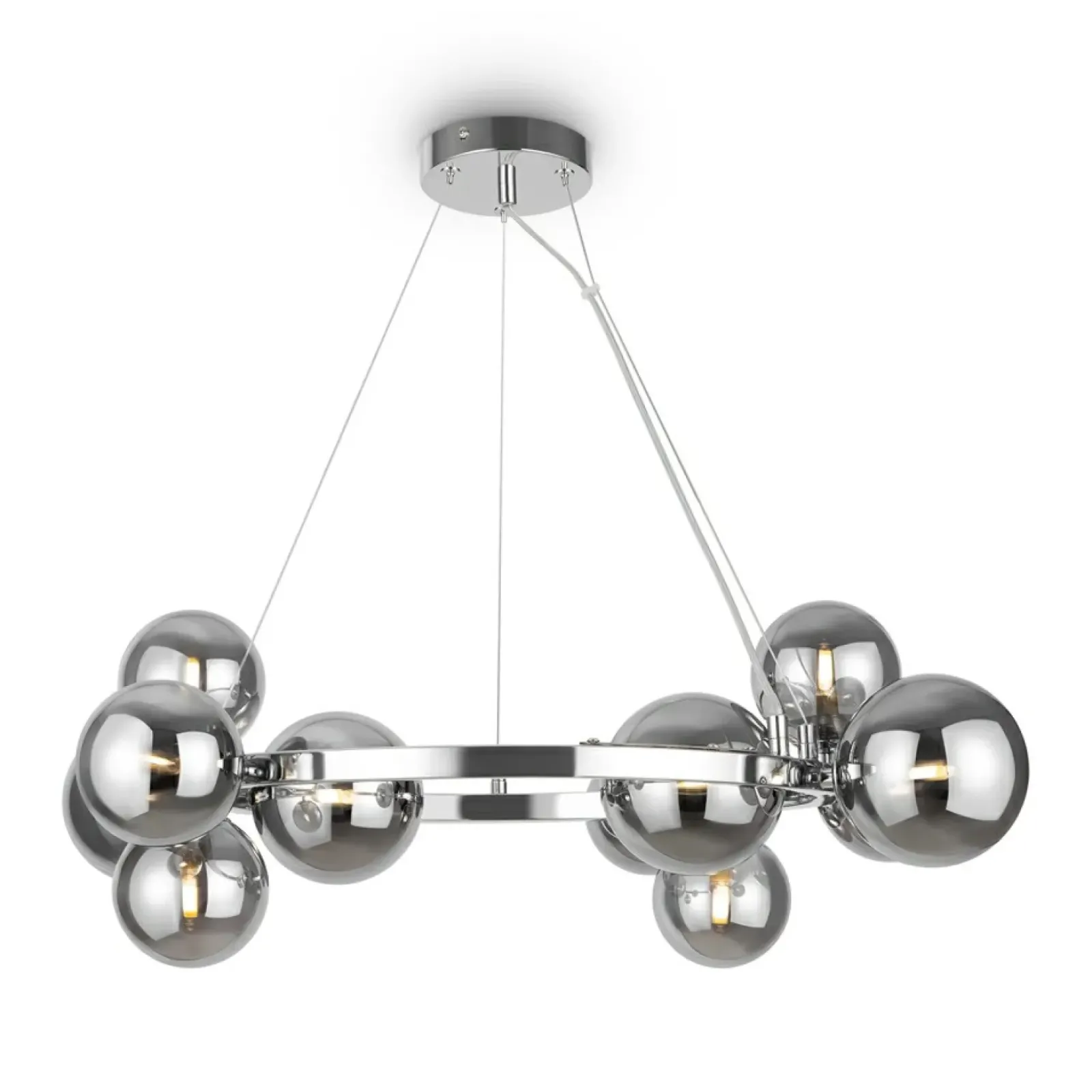 Sklep Kaja Lampa wisząca z jedenastoma kloszami MOD545PL-11CH z serii DALLAS Cheap