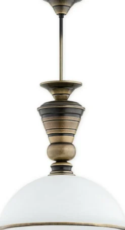 Sklep Kaja Lampa wisząca z jednym otwartym kloszem O3187 W1 PAT z serii PELION* Randole Tradycyjne