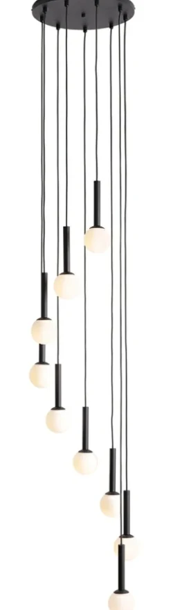 Sklep Kaja Lampa wisząca z kaskadą białych, okrągłych kloszy 1117N1 z serii RIU Zadzwońporabattel.783200183(8-16)/mailsklep@kaja.com.pl Cheap