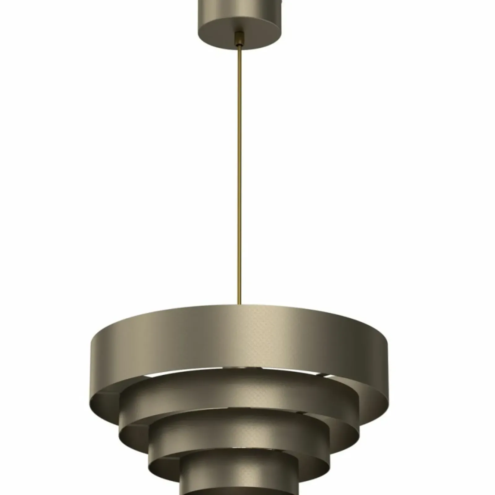 Sklep Kaja Lampa wisząca z kaskadą złotych okręgów LX 3391 RINGS | Kaja Store