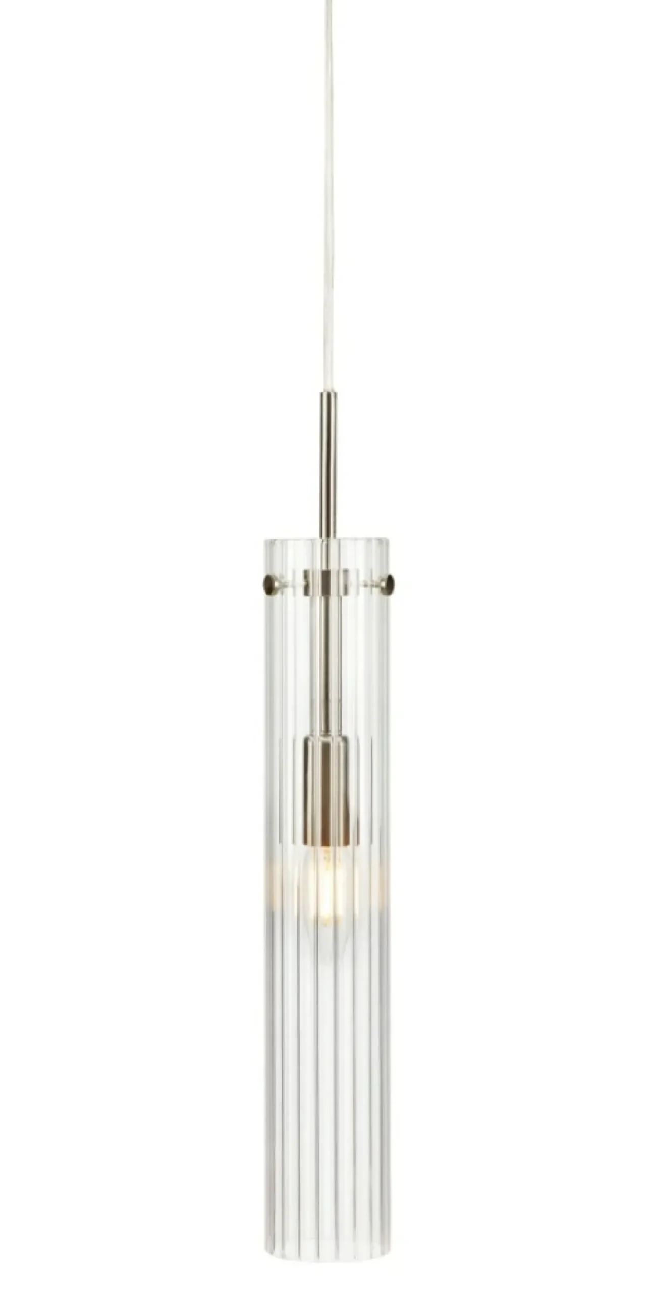 Sklep Kaja Lampa wisząca z kloszem i stalową oprawą 108112 | Kaja Oświetlenie Shop