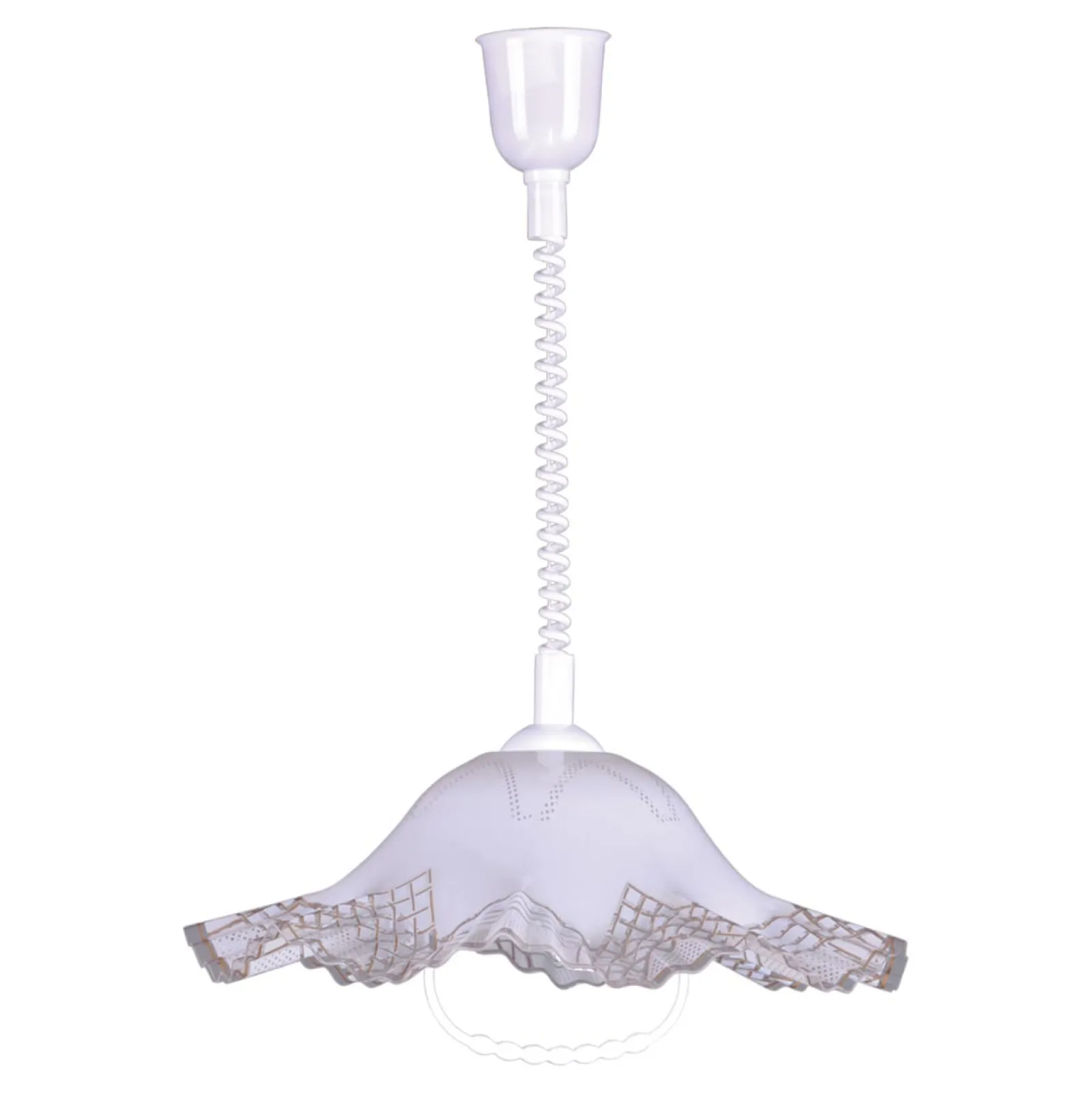 Sklep Kaja Lampa wisząca z kloszem w stylu vintage K-3261 LAMBADA | Kaja* Randole Tradycyjne|Żyrandole Tradycyjne - Retro