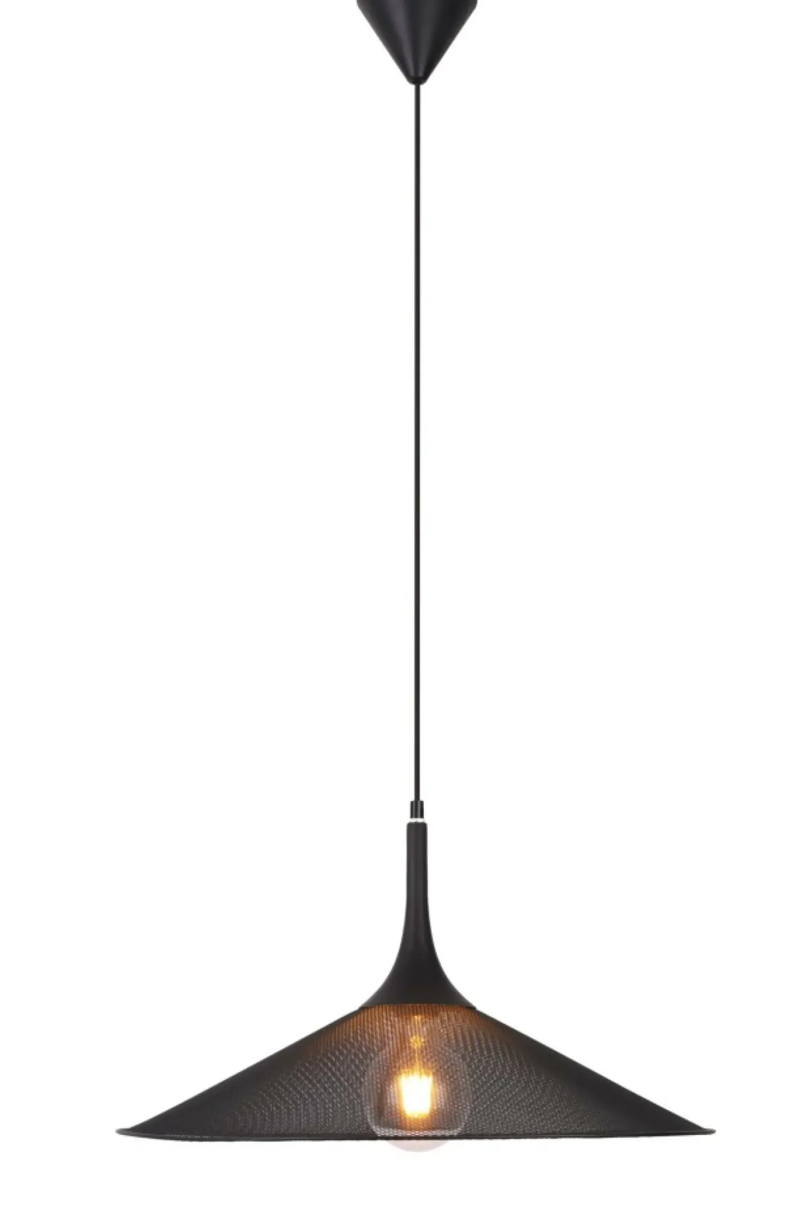 Sklep Kaja Lampa wisząca z kloszem z siatki LEDEA 50101203 KIRUNA L | Kaja Outlet