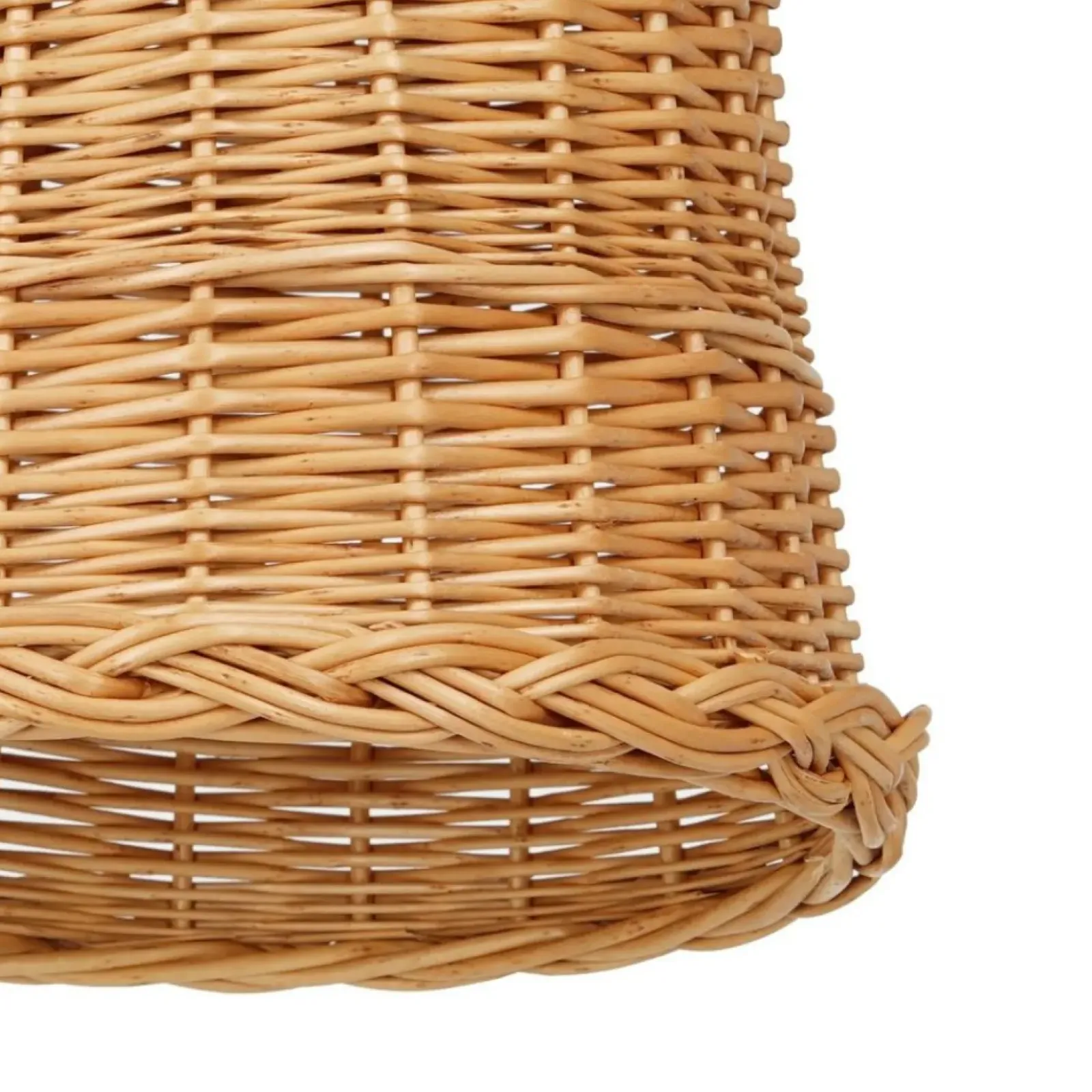 Sklep Kaja Lampa wisząca z kloszem z naturalnego materiału MLP7990 z serii VIMINI | Kaja Oś Fashion