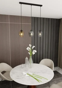 Sklep Kaja Lampa wisząca z kolorowymi kloszami, nad stół 678/3 ISTAR | Kaja Cheap