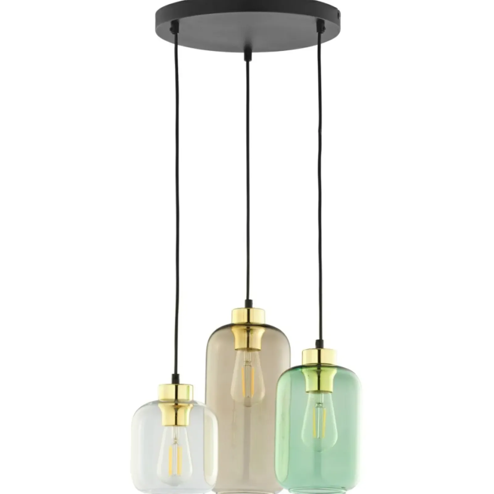 Sklep Kaja Lampa wisząca z kolorowymi kloszami TK 3325 MARCO | Kaja Oświetlenie Store