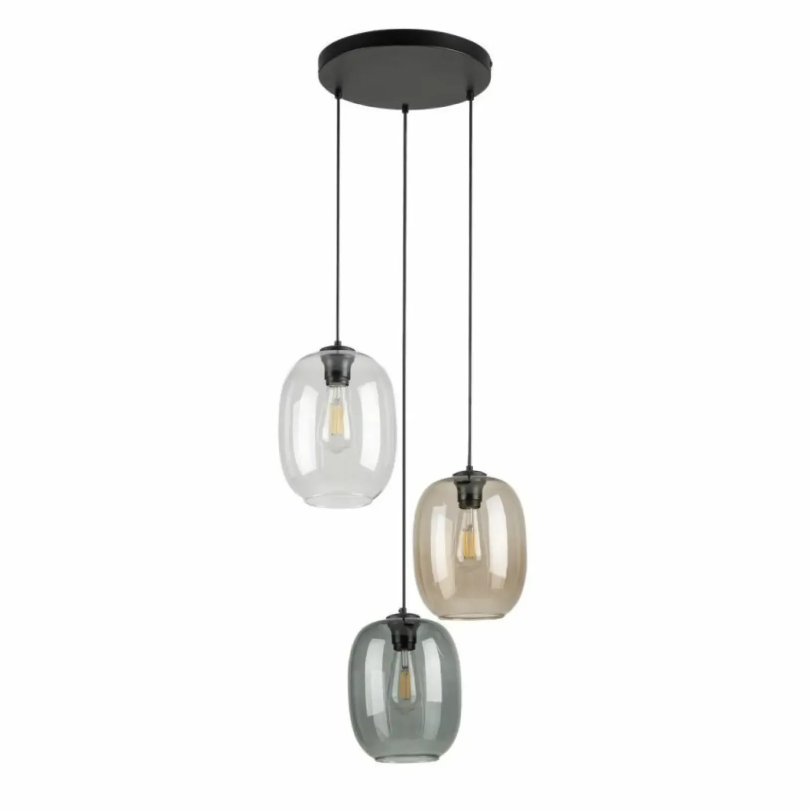 Sklep Kaja Lampa wisząca z kolorowymi kloszami TK 5973 ELIO | Kaja Oświetlenie Best