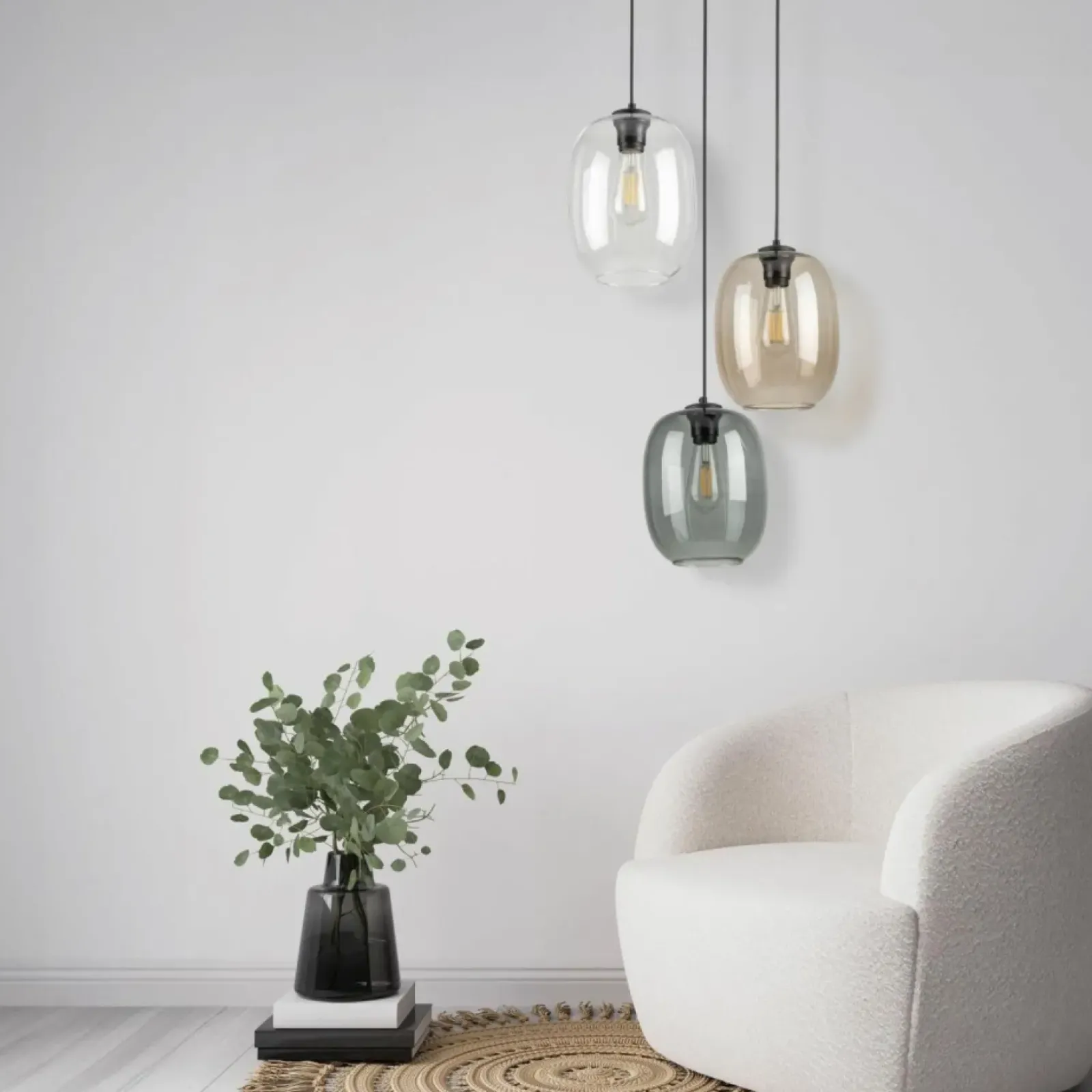 Sklep Kaja Lampa wisząca z kolorowymi kloszami TK 5973 ELIO | Kaja Oświetlenie Best