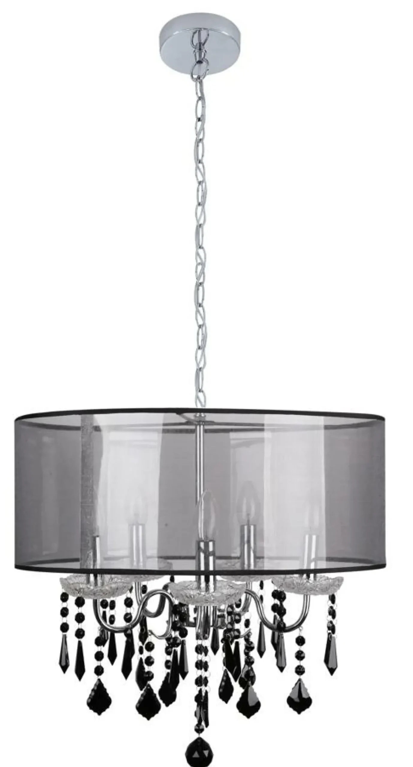 Sklep Kaja Lampa wisząca z kryształkami, styl glamour 35-73938 SOTTILE | Kaja Best