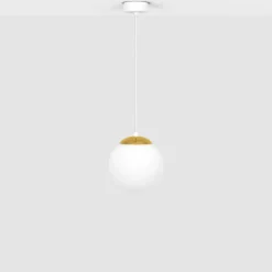 Sklep Kaja Lampa wisząca z kulistym kloszem o średnicy 16cm K-5311 z serii ELMO Discount