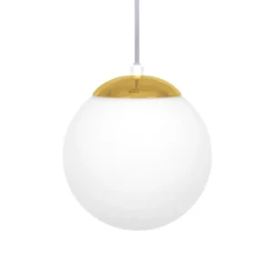 Sklep Kaja Lampa wisząca z kulistym kloszem o średnicy 16cm K-5311 z serii ELMO Discount