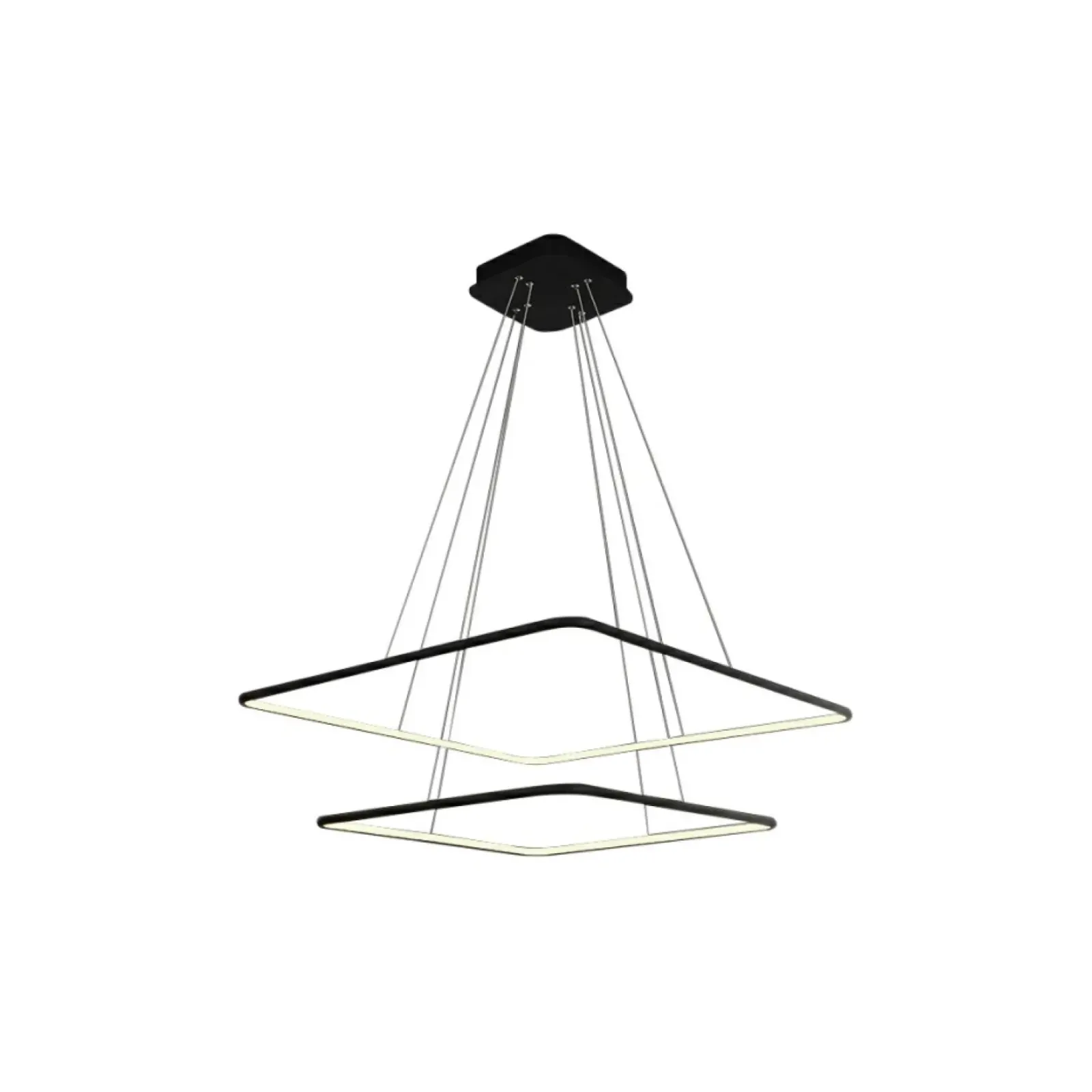 Sklep Kaja Lampa wisząca z kwadratami LED ML518 NIX BLACK | Kaja Oświetlenie Store