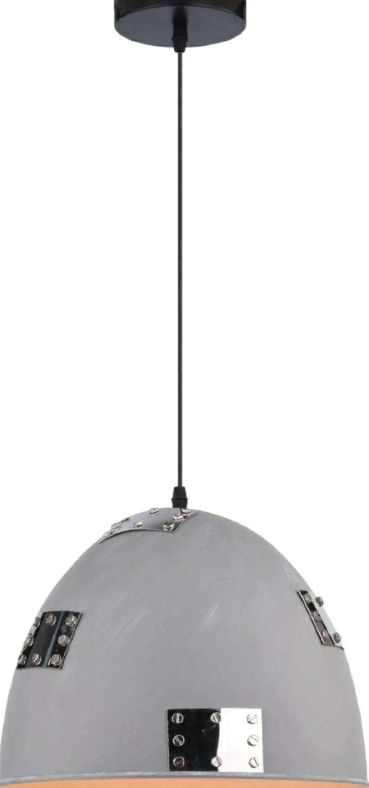 Sklep Kaja Lampa wisząca z loftowym kloszem 31-43160 PATCH | Kaja Oświetlenie szary Hot