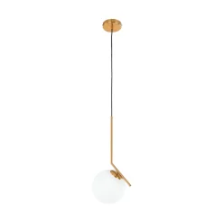 Sklep Kaja Lampa wisząca z małym kloszem MDM-7475/1-S-G FABIO | Kaja Oświetlenie Cheap