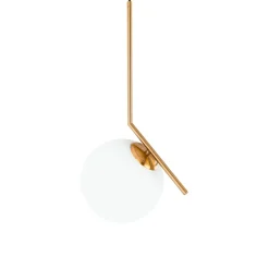 Sklep Kaja Lampa wisząca z małym kloszem MDM-7475/1-S-G FABIO | Kaja Oświetlenie Cheap