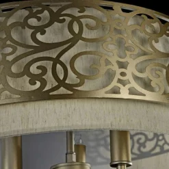 Sklep Kaja Lampa wisząca z metalowym zdobieniem H260-03-N VENERA | Kaja mosiądz Cheap