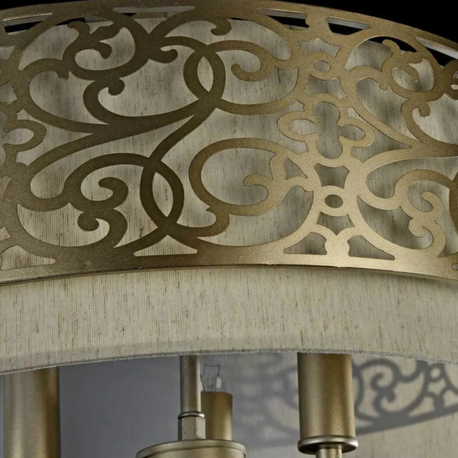 Sklep Kaja Lampa wisząca z metalowym zdobieniem H260-03-N VENERA | Kaja mosiądz Cheap