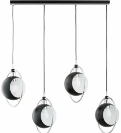 Sklep Kaja Lampa wisząca z metalowymi, otwartymi kloszami AL 63159 z serii OLIMPIA | Kaja O Shop