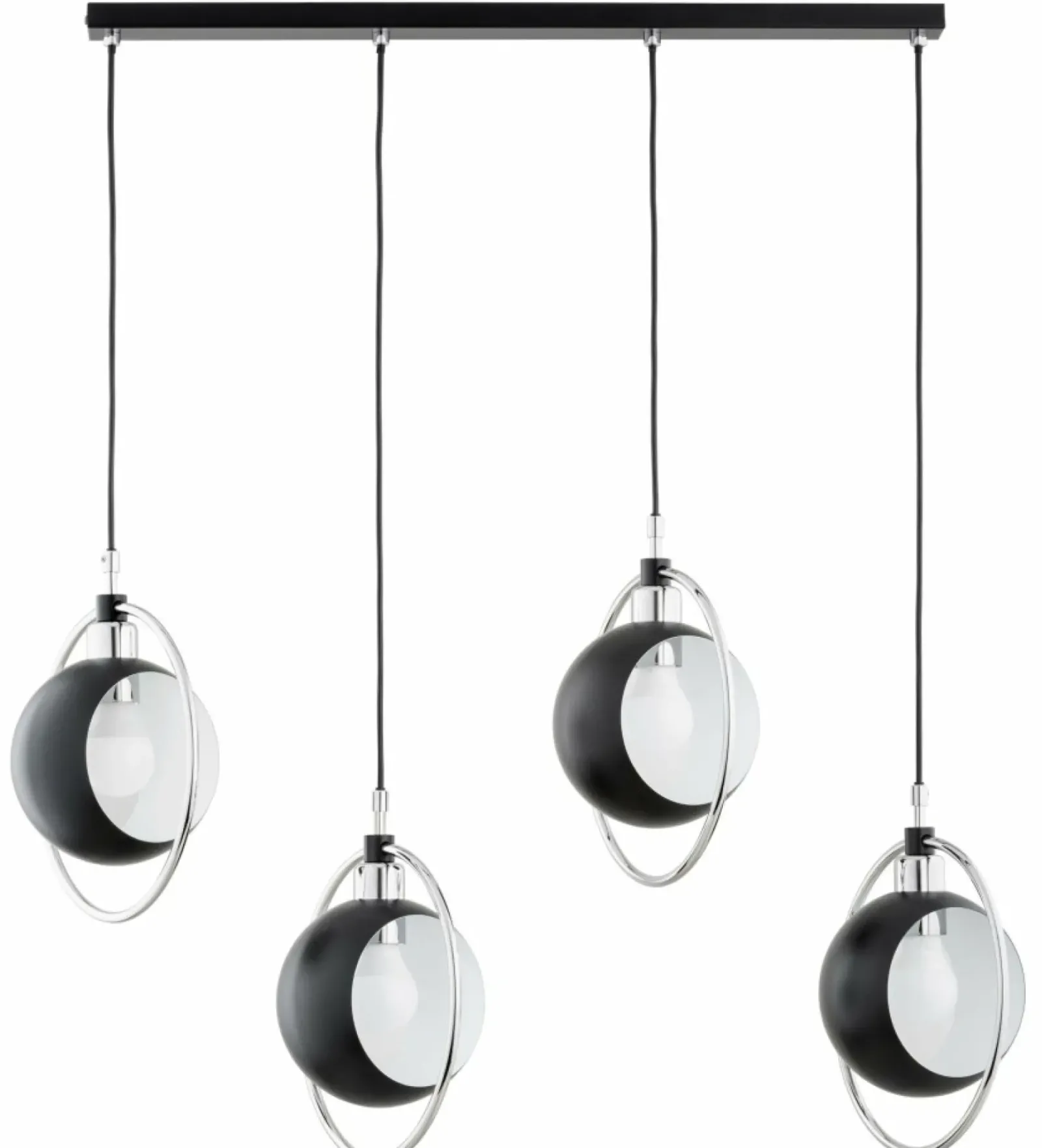 Sklep Kaja Lampa wisząca z metalowymi, otwartymi kloszami AL 63159 z serii OLIMPIA | Kaja O Shop