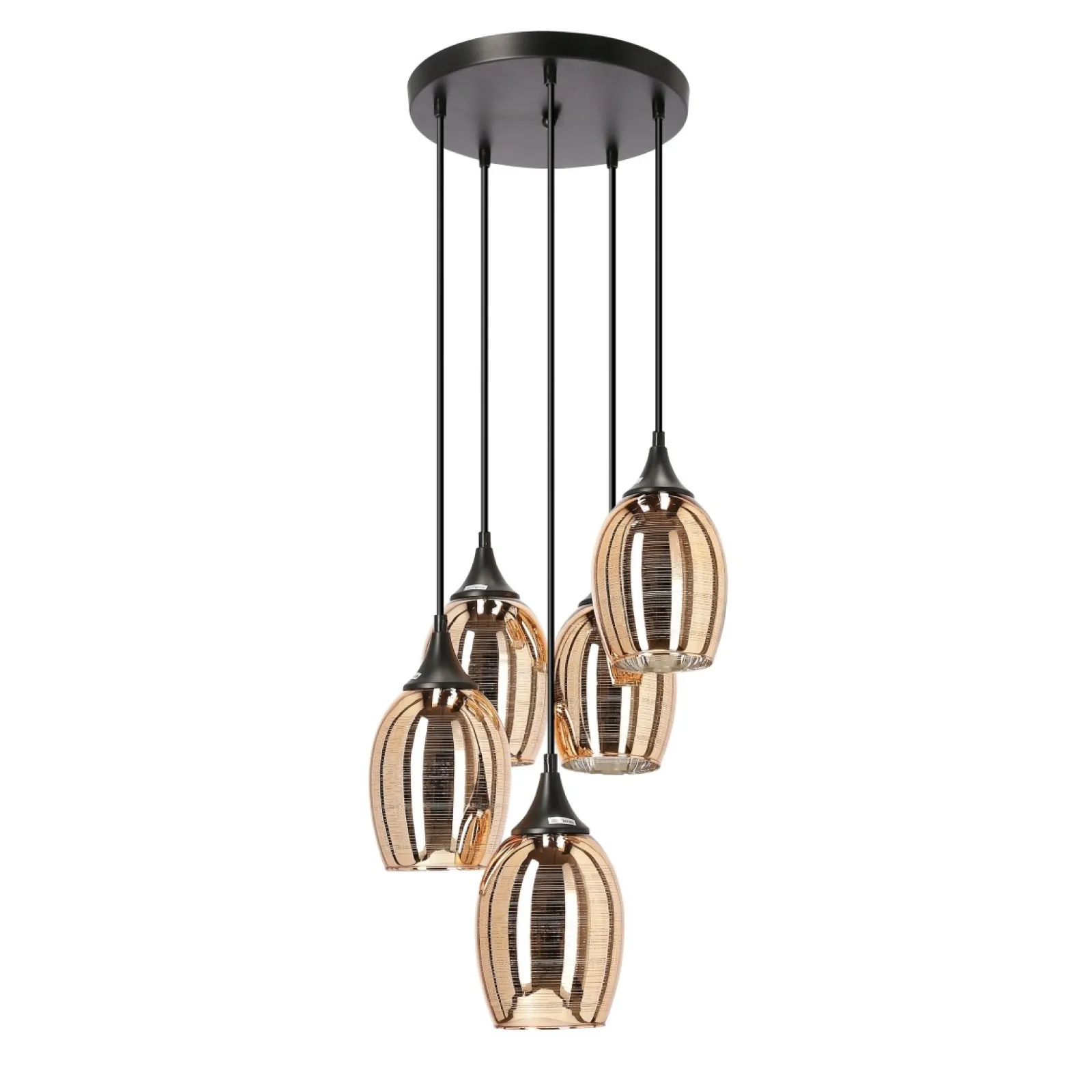 Sklep Kaja Lampa wisząca z mi kloszami 35-51639 MARINA | Kaja* Randole Tradycyjne