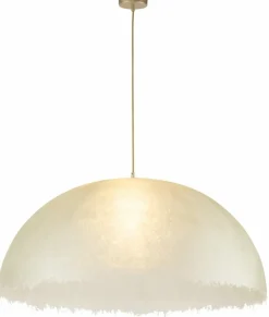 Sklep Kaja Lampa wisząca z mlecznym, szarpanym kloszem SIG 40658 z serii MUZA Online