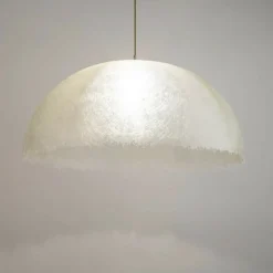 Sklep Kaja Lampa wisząca z mlecznym, szarpanym kloszem SIG 40658 z serii MUZA Online