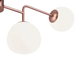 Sklep Kaja Lampa wisząca z mlecznymi kloszami MOD221-PL-08-G ERICH | Kaja Flash Sale