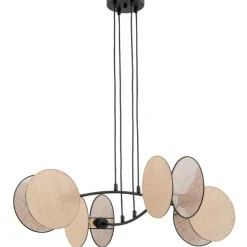 Sklep Kaja Lampa wisząca z naturalnymi abażurami 1328/4 MOTIF | Kaja Oświetlenie Cheap