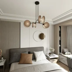 Sklep Kaja Lampa wisząca z naturalnymi abażurami 1328/4 MOTIF | Kaja Oświetlenie Cheap