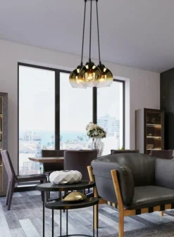 Sklep Kaja Lampa wisząca z niepowtarzalnymi kloszami 33-16416 z serii NUBIA Best Sale