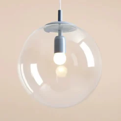 Sklep Kaja Lampa wisząca z okrągłym, dużym kloszem 562G16 z serii GLOBE | Kaja Zadzwońporabattel.783200183(8-16)/mailsklep@kaja.com.pl Sale