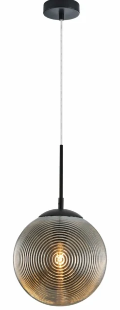 Sklep Kaja Lampa wisząca z okrągłym kloszem P031PL-01B LUMINA | Kaja Oświetlenie czarny Store